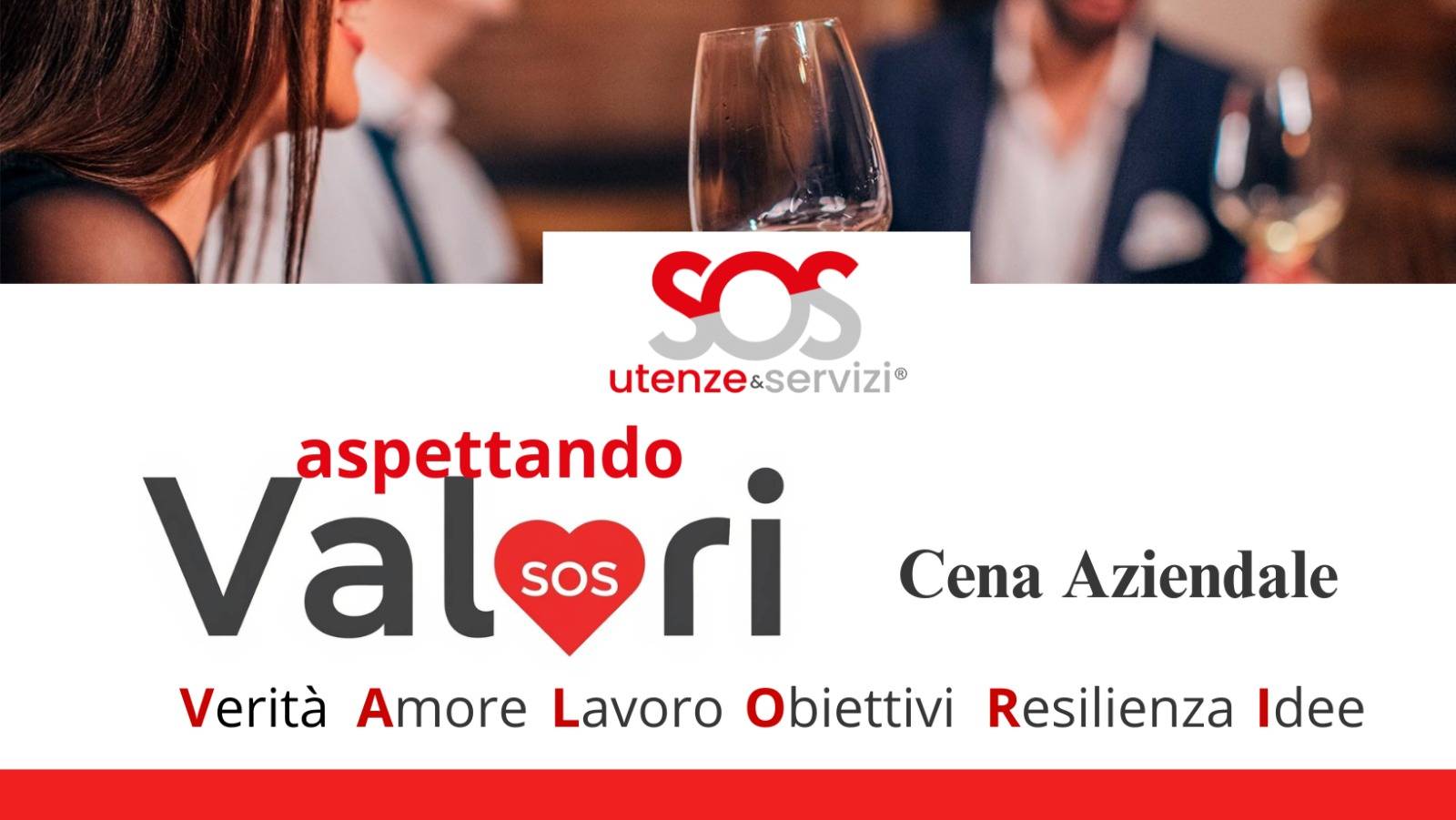 Protetto: Cena aziendale SOS “Aspettando Valori”
